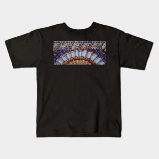 Roman mosaic from the house of Neptune and Amphitrite at Herculaneum Kids T-Shirt